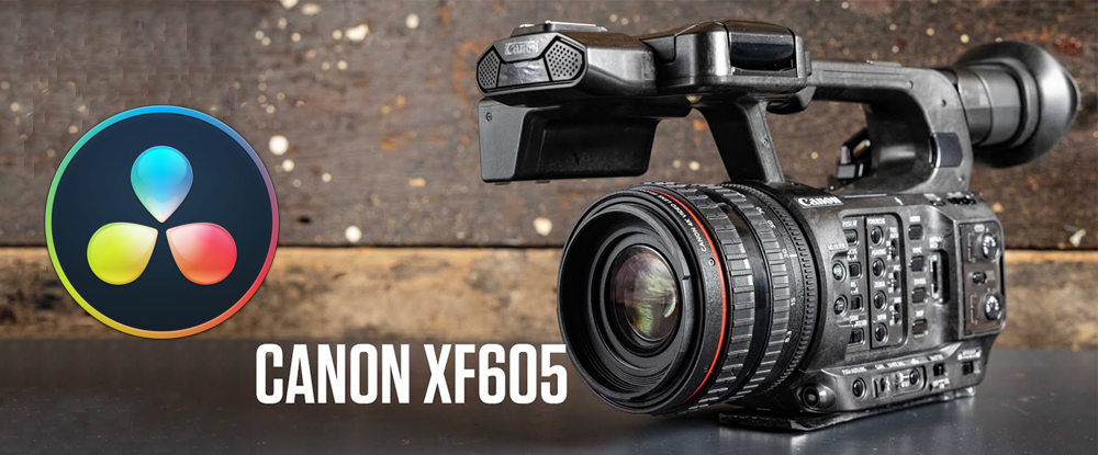 Canon XF605 DaVinci Resolve - Edit Canon XF605 MXF in DaVinci Resolve 17/16/15